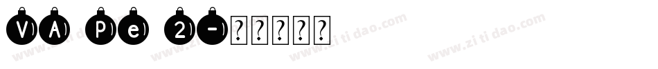 VA Pe 2字体转换